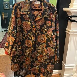 Vintage maggie Sweet Tapestry Jacket
